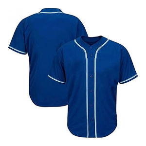 Personalized Sports <b>Baseball</b> Jersey New Fashion 100% Polyester Breathable Material Short Sleeve Oem Design V Neck Jerseys - Product Image 3