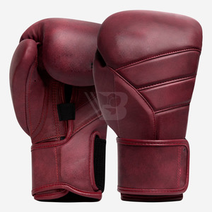 Top Grade Quality Professional Training Boxing <b>Gloves</b> Genuine Leather Lace-Up Closure Laced <b>Moisture</b> Wicking Customizable - Product Image 6