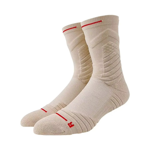 Athletic <b>Socks</b> Ankle Length Black Red Trim Breathable Knitted for <b>Running</b> Adults Summer Sport Wear - Product Image 4