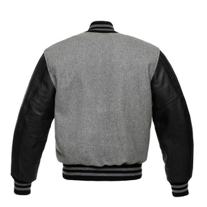 Chaqueta Varsity de Lana Personalizada para Hombre 2026, Ecológica, Impermeable, Reversible, Gruesa, de Invierno, Estilo Béisbol - Product Image 3