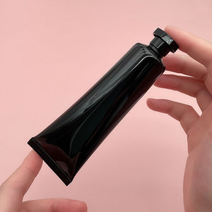 Bán Buôn Biểu Tượng Tùy Chỉnh Màu Đen Mềm Ống 30Ml 50Ml 100Ml Rỗng Bao Bì Mỹ Phẩm Kem Tay Mỹ Phẩm Sữa Rửa Mặt Ống - Product Image 5