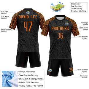 Personalized Sublimated 100% Polyester Sports Uniform Set OEM <b>Custom</b> Jersey Training Shorts Wholesale Club Team Apparel Wear - Product Image 4