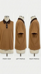 เสื้อโปโลผู้ชาย โพลีเอสเตอร์ ออกแบบเองได้ ระบายอากาศ แห้งเร็ว สวมใส่สบาย เหมาะสำหรับกอล์ฟ ชุดกีฬา ยูนิฟอร์ม ผลิตจำนวนมาก รับผลิตแบบ OEM - Product Image 5