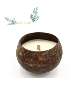 Natural Polished Color Eco-Friendly Coconut <b>Candle</b> Bowl for <b>Candles</b> High Quality Home Decor & Party Gift - Product Image 4
