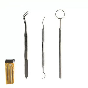 Juego de Instrumentos de Diagnóstico Dental Manual de Acero Inoxidable de Alta Calidad, Kit Básico de 3 Piezas Reutilizables - Product Image 6