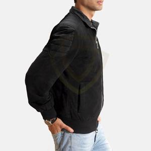 Chaqueta de Gamuza para Hombre, Estilo Casual Urbano, Colección de Invierno de Alta Calidad, Forro Polar Interior, Chaqueta de Cuero con Cierre - Product Image 2