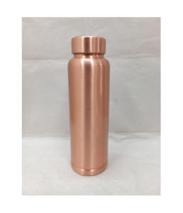 Customized Antique Textured Copper <b>Water</b> <b>Bottle</b> Healthy Lifestyle Fancy Look Plastic Drinkware Tableware - Product Image 2