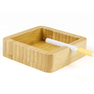 Cendrier en bois artisanal créatif, support à cigarettes et cigares en bois naturel pour la maison, le bureau et la décoration extérieure, décoration intérieure - Product Image 5