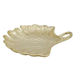 Handmade <b>Ceramic</b> Round On-glazed Eco-Friendly American Style Serving Tray for Restaurant Cafe Hotel Dining Supplies - Product Image 4