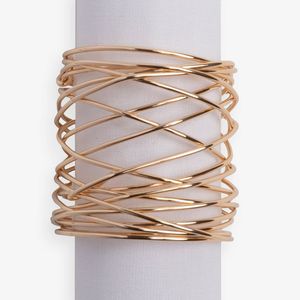 Anillo de Servilleta de Metal de Diseño Artesanal para una Experiencia Gastronómica Premium y Hogares Elegantes - Product Image 1