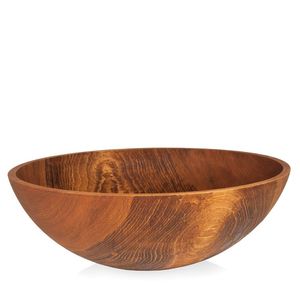 Bol de service en bois d'acacia de style créatif, durable, pour la décoration de la maison, les hôtels, les restaurants, la cuisine, la vaisselle, les soupes, les collations. - Product Image 4