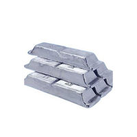 Lingots d'aluminium blanc argenté certifiés de qualité supérieure 99,9%