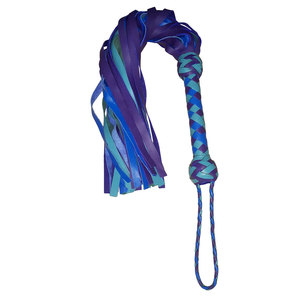 Handmade Leather <b>Flogger</b> With Flexible Straps And Durable Handle Designed For Balanced Weight And Easy Grip - Product Image 1