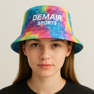 Haute qualité 3D broderie strass Street Style mode Logo personnalisé marque seau chapeau Protection solaire pêche unisexe adulte - Product Image 2