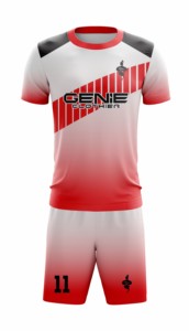 Venta al por Mayor, Nueva Llegada, Conjuntos de Camisetas de Fútbol Deportivas 100% Poliéster, Impresión Digital de Alta Calidad, Secado Rápido, Pantalones Cortos - Product Image 5