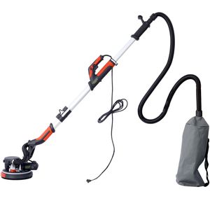 Lijadora Eléctrica para Paneles de Yeso de 780W con Motor de 6.5A, Lijadora de Piso sin Polvo, Velocidad Variable, 9 Niveles de Aspiración, Colector de Polvo - Product Image 3