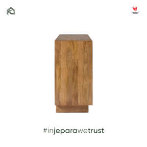 Buffet de luxe en acajou massif, credenza sur mesure pour projets hôteliers, villas et complexes hôteliers, Jepara OEM ODM - Product Image 5