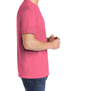 เสื้อยืดพรีเมียมสำหรับผู้ชาย ผ้าฝ้ายนุ่ม ระบายอากาศดี สวมใส่สบายๆ แฟชั่นลำลอง ใส่ได้ทุกวัน รับผลิตเสื้อผ้าตามสั่ง OEM ODM ผู้ผลิตและจำหน่าย เสื้อโอเวอร์ไซส์ - Product Image 2