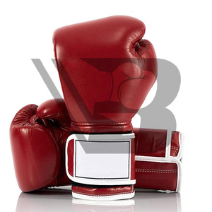 Guantes de Boxeo de Entrenamiento MMA con Logotipo Personalizado de la Mejor Calidad, Transpirables, de Material PU, que Absorben la Humedad, con Cierre y Colores Personalizados para Hombre - Product Image 4