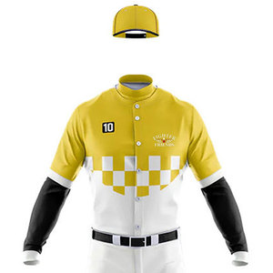 Nouveautés en vêtements de sport, uniforme de baseball en tissu 100% polyester, meilleur prix pour uniforme de baseball - Product Image 4
