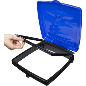 ถังขยะพับได้แบบพกพาขนาด 13 แกลลอน ทนทาน ใช้ได้ทั้งในบ้าน/นอกบ้าน สำหรับตั้งแคมป์และงานรีไซเคิล - Product Image 5