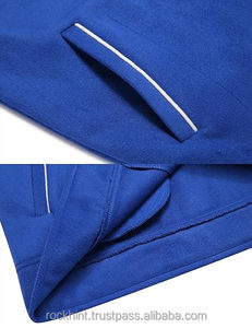 Chaqueta Universitaria de Invierno de Alta Calidad, Informal, Bordada, con Cuello Alto, Mangas de Cuero y Lana, Estilo Universitario, Venta al Por Mayor OEM - Product Image 4