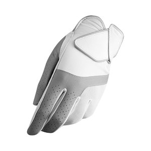 White Blue Star Print Golf <b>Gloves</b> Full Finger Non-Slip Breathable Microfiber Leather Unisex Sports <b>Glove</b> Hook And Loop Closure - Product Image 5