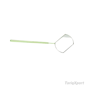 Professional Eyelash Lighted Oval Cosmetic <b>Mirror</b> Long Handle Stainless Steel Frame Single Personal Use Convenient - Product Image 4