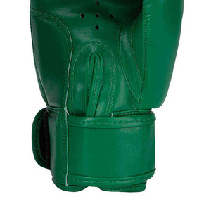 Nouveaux gants de boxe professionnels robustes entièrement personnalisés en cuir PU et latex, fermeture auto-agrippante, sangle de poignet réglable - Product Image 4