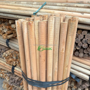 Wholesale SSK GLOBAL Vietnam Raw Natural Wood Broom <b>Mop</b> Handles Eco-Friendly Plastic Bristle for Furniture - Product Image 4