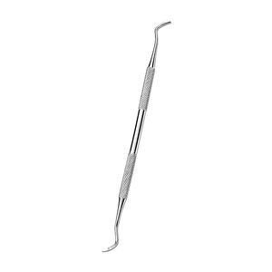 Lève-ongles professionnel réutilisable UBI 17 cm en acier à haute teneur en carbone, double extrémité, pointes de précision pour l'élimination des débris des coins des ongles - Product Image 3