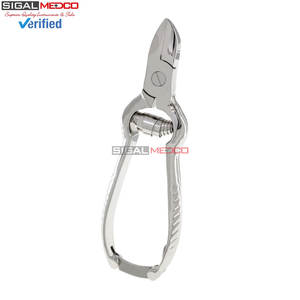 Coupe-ongles robuste en acier inoxydable pour ongles épais, professionnel, manucure pédicure, double ressort, super tranchant, pour bébé - Product Image 2