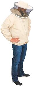 Chaqueta de apicultura para mujer con velo, malla ventilada, transpirable, 100% algodón, para apicultora, diseño de logotipo personalizado, color y talla. - Product Image 6