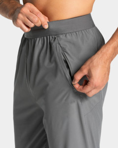 High Quality Men's Sports Joggers Elastic Waist Running <b>Pants</b> Lightweight Breathable Fitness Trousers with Secure Zipper Pockets - Product Image 3