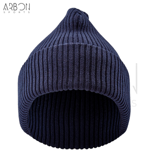 Bon fournisseur avec impression de logo personnalisé, bonnets unisexes décontractés, confortables, légers, de haute qualité, extensibles, côtelés, solides, nouveaux modèles. - Product Image 3
