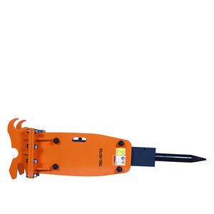 Martello Demolitore Idraulico per Escavatore/Terna da 7 Tonnellate con Attacco Rapido, Scalpello a Punta da 2 3/4 Pollici, 838 J Impact Energy TMG HB7 - Product Image 6