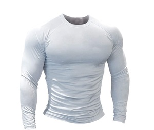 Camisa de manga larga de compresión para hombre, protector rashguard mma de sublimación, impresión personalizada - Product Image 1