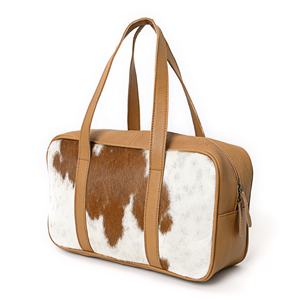 Bolsa de Viaje Ligera Hecha a Mano en Cuero Vacuno, Estilo Duffel - Product Image 2