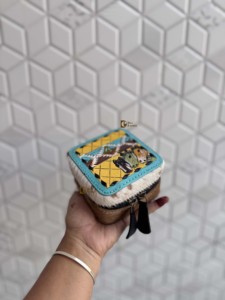 New 2026 Genuine Leather Stylish <b>Travel</b> <b>Jewellery</b> Compact Case Faux Vintage Hand Tooled Leather Durable Storage Accessory Holder - Product Image 1