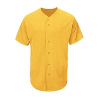 Maillot de baseball blanc pour homme, manches courtes, boutons sur le devant, couleur unie, respirant, polyester, coupe classique, vêtements pour adultes