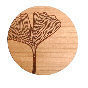 Dinnerware Wholesale <b>Rounded</b> Shape Wooden Tea Coaters <b>Walnut</b> Decorative Coasters for Home Evening Tea - Product Image 4