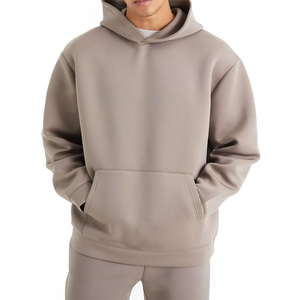 Custom Logo Mens Hoodie & Jogger Set Big & Tall <b>Tracksuits</b> Plus Size Pullover Hoodie and Sweatpants Wholesale - Product Image 2