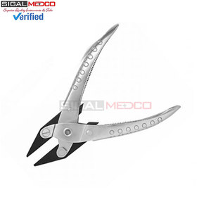 Alicates de Punta Plana Paralela de Alta Calidad de 140 mm, con Doble Resorte, Herramienta Manual para Joyería, Trabajos Eléctricos, Manualidades y Aplicaciones de Bricolaje - Product Image 2
