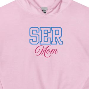เสื้อฮู้ดปักลายสำหรับทุกเพศ สีชมพูอ่อน เสื้อสวมหัวมีฮู้ด ผ้าฟลีซนุ่ม สวมใส่สบายๆ ทุกวัน สไตล์โคซี่ - Product Image 4