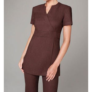 Tunique de Salon de Beauté pour Femmes en Gros, Blouse Fantaisie pour Coiffeuses, Tunique d'Uniforme, Ensemble de Blouses d'Infirmière pour Femmes - Product Image 6