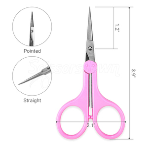 Ciseaux à cuticules pour manucure et pédicure, outil de soin des ongles, outil de coupe des cuticules, ciseaux à ongles en acier inoxydable, instrument de soin des ongles - Product Image 4