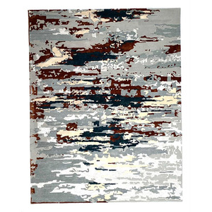 Alfombra Tradicional Roja de Primera Calidad, Hecha a Mano, con Pelo Grueso y Suave para Sala de Estar o Dormitorio - Product Image 1