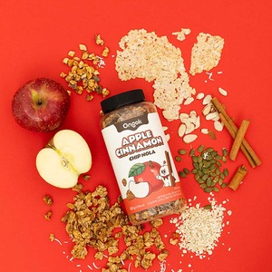 [FARMTOGLOBAL] Ongok Honey Chipnola Baked Whole Grain Granola Korean Cereal <b>Snack</b> for Breakfast & Topping - Product Image 1