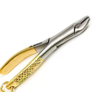 Keychain Dental Extracting Forceps Premium Quality Dental Instruments <b>Miniature</b> Extracting Forceps Gold Dental Instruments - Product Image 6