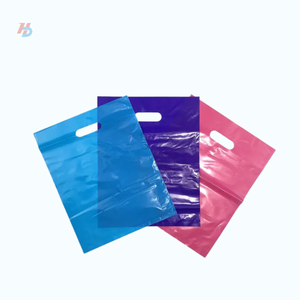 Wholesale Custom Print Logo Recyclable LDPE/HDPE <b>Plastic</b> Reusable Shopping Bags Side Gusset <b>Tote</b> Bag with Customized - Product Image 6